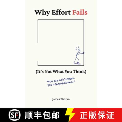 【3-4周达】Why Effort Fails: (It's Not What You Think) [9780984433193]