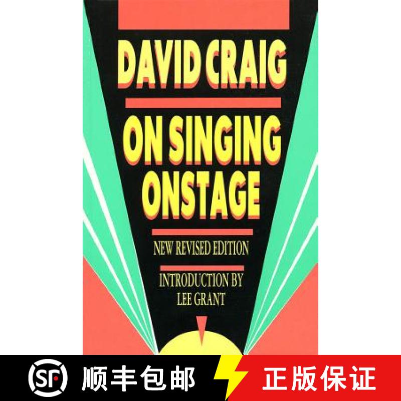 【3-4周达】On Singing Onstage: On Singing Onstage - New Revised Edition [9781557830432]