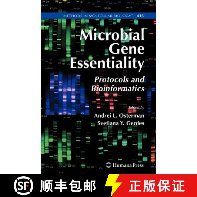 【4周达】Microbial Gene Essentiality: Protocols and Bioinformatics [9781588293787]