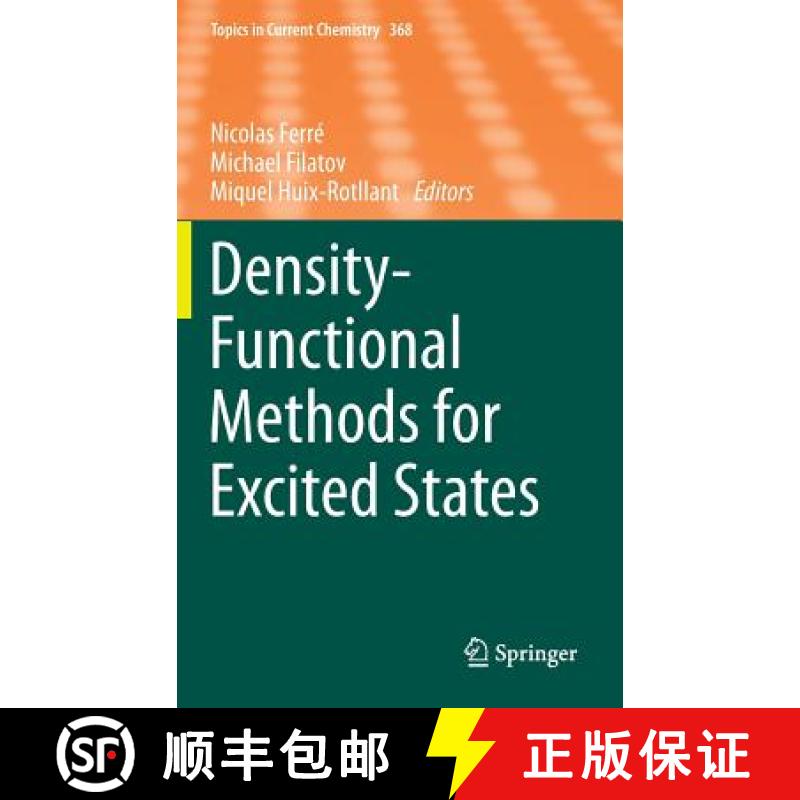 【3-4周达】Density-Functional Methods for Excited States [9783319220802]