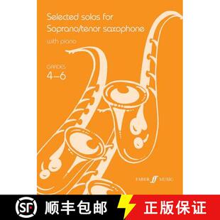 【3-4周达】Selected Solos for Tenor Saxophone: Grades 4-6: - Grades 4-6 [9780571521746]