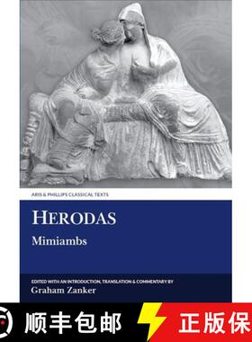 【3-4周达】Herodas: Mimiambs [9780856688737]
