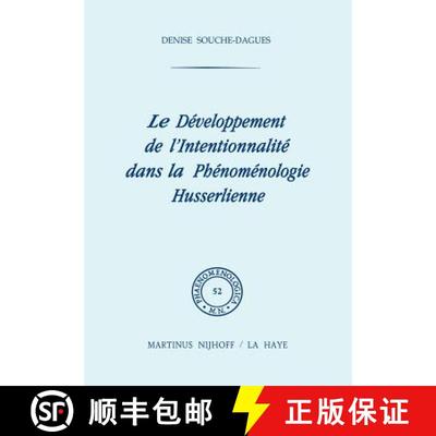 【3-4周达】Le développement de l'intentionalité dans la phénoménologie husserlienne [9789024713547]