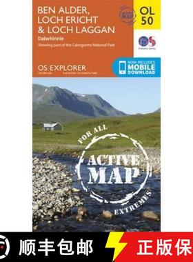 【3-4周达】Ben Alder, Loch Ericht & Loch Laggan, Dalwhinnie [9780319469682]
