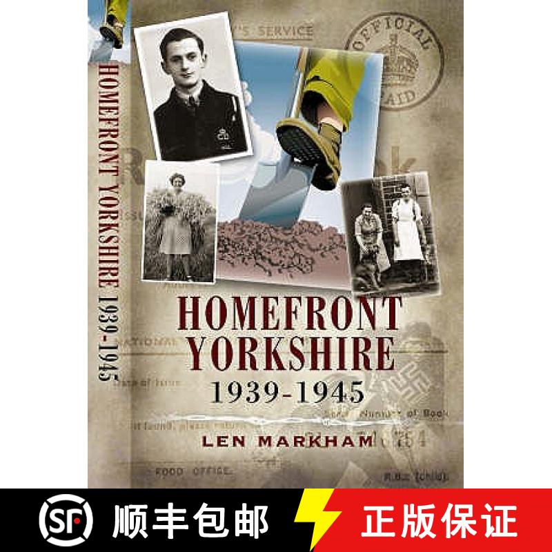 【3-4周达】Homefront Yorkshire 1939-1945 [9781844156344]
