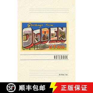 Greetings 9798385452309 4周达 Utah Ogden from Notebook Lined Vintage