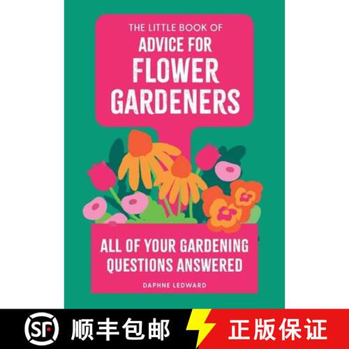 【3-4周达】Little Book of Answers for Flower Gardeners: Essential gardening tips and tricks for the m... [9780600640240]