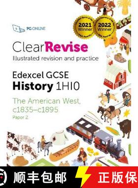 【3-4周达】ClearRevise Edexcel GCSE History 1HI0 The American West c1835-c1895 [9781910523865]
