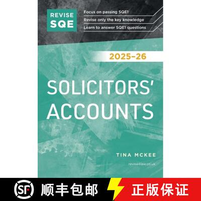 【3-4周达】Revise SQE Solicitors' Accounts 2025/26: SQE1 Revision Guide [9781917183475]