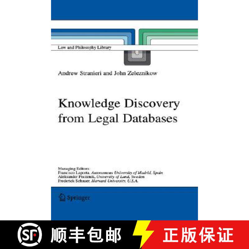【3-4周达】Knowledge Discovery from Legal Databases [9781402030369]