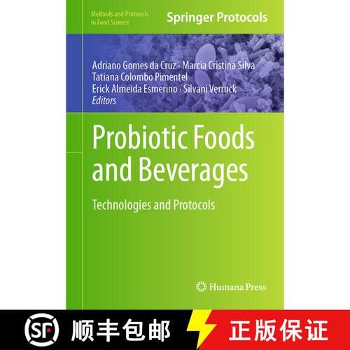 【3-4周达】精装 Probiotic Foods and Beverages : Technologies and Protocols [9781071631867]