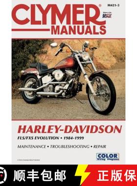 【3-4周达】Harley-Davidson FLS-FXS Evolution, Evo Softail, Fat Boy (1984-1999) Service Repair Manual [9780892878451]