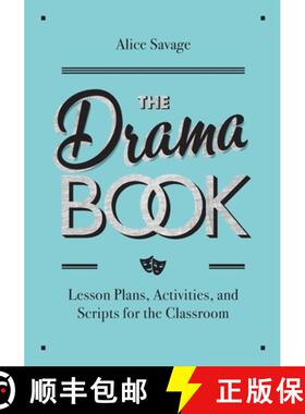【3-4周达】The Drama Book: Lesson Plans, Activities, and Scripts for English-Language Learners [9781948492324]