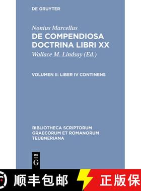 【3-4周达】Nonius Marcellus: De Compendi CB [9783598712623]