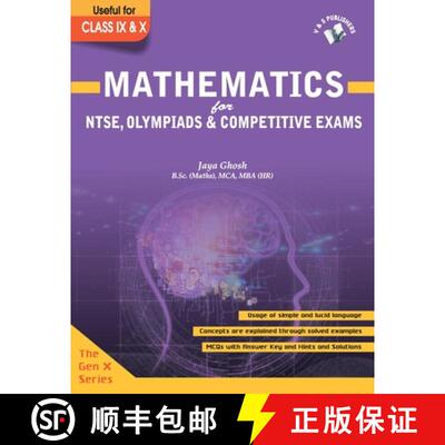 预订 Mathematics: For Ntse,Olympiads & Competitive Exams [9789350578797]