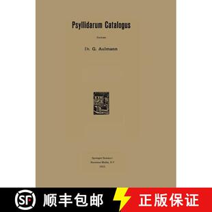 【3-4周达】Psyllidarum Catalogus [9789401757027]
