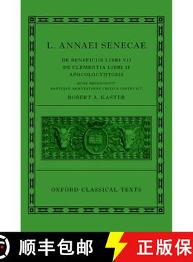 【3-4周达】Seneca: de Beneficiis (L. Annaei Senecae de Beneficiis: Libri VII, de Clementia: Libri II,... [9780198850731]