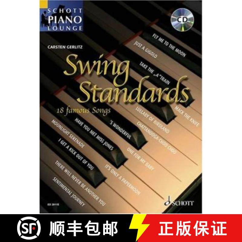 【3-4周达】Swinging Standards: 18 Well Known Standards from the Great Era of Swing, from Glenn Millar... [9783795758295]