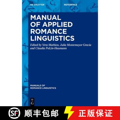 【3-4周达】精装 Manual of Applied Romance Linguistics [9783110686548]