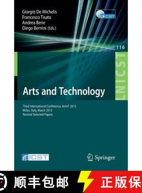 【3-4周达】Arts and Technology : Third International Conference, ArtsIT 2013, Milan, Bicocca, Italy, ... [9783642379819]