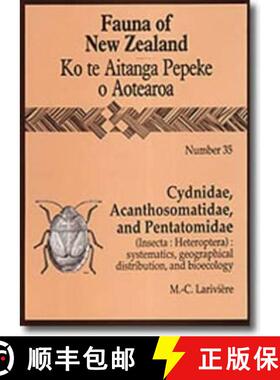预订 Fauna of New Zealand Number 35: Cydnidae, Acanthosomatidae and Pentatomidae (Insecta: Heteroptera) [9780478093018]