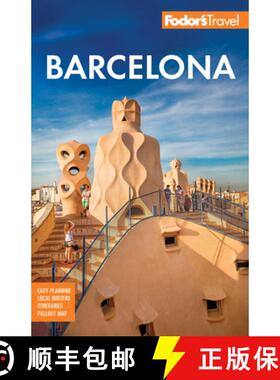 【3-4周达】Fodor's Barcelona : with Highlights of Catalonia [9781640977082]