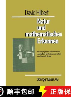 【3-4周达】David Hilbert Natur Und Mathematisches Erkennen [9783034897105]