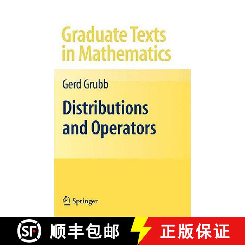 【3-4周达】Distributions and Operators [9780387848945]