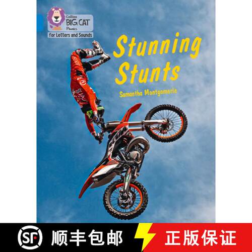 【3-4周达】Stunning Stunts: Band 04/Blue [9780008379940]