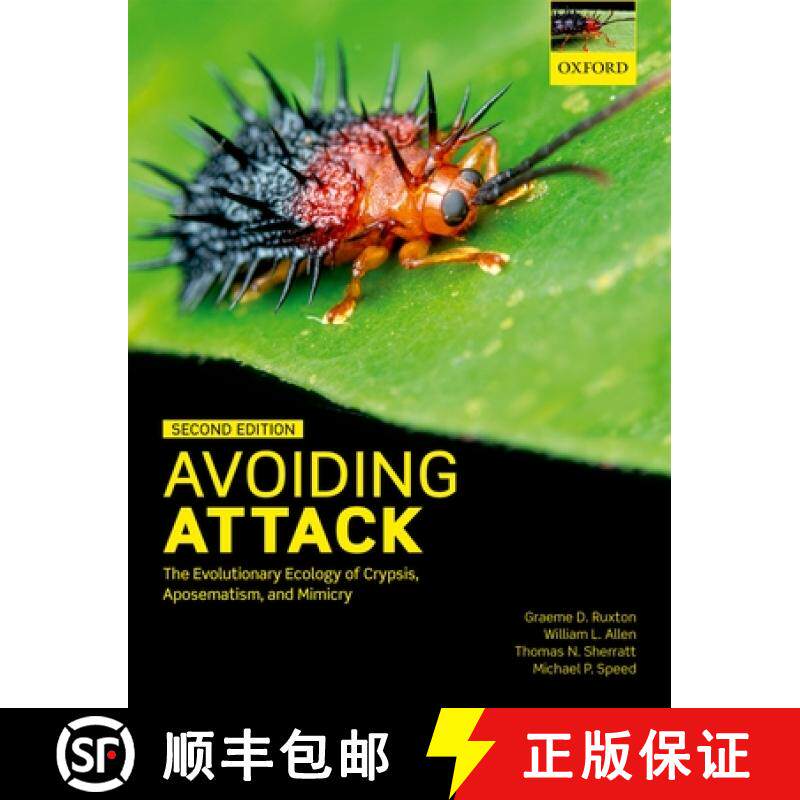 【3-4周达】Avoiding Attack: The Evolutionary Ecology of Crypsis, Aposematism, and Mimicry [9780199688685]