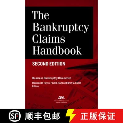 【3-4周达】The Bankruptcy Claims Handbook, Second Edition [9781639050192]