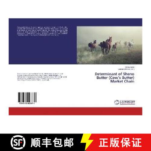 预订 Determinant of Sheno Butter (Cow’s Butter) Market Chain [9783330023871]