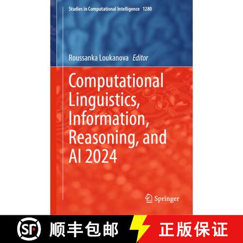 【3-4周达】精装 Computational Linguistics, Information, Reasoning, and AI 2024 [9783032211422]