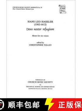 【3-4周达】Deus noster refugium: Vocal score [9780193953352]