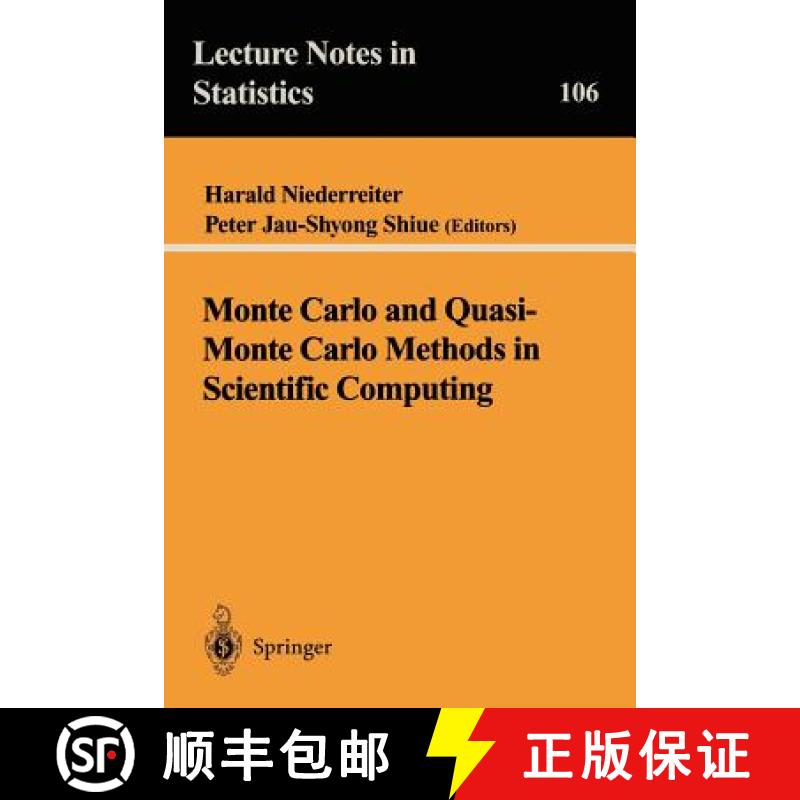 【3-4周达】Monte Carlo and Quasi-Monte Carlo Methods in Scientific Computing: Proceedings of a confer... [9780387945774]