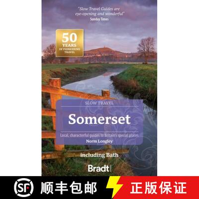 【3-4周达】Somerset including Bath (Slow Travel): Local, characterful guides to Britain's special places [9781804692592]