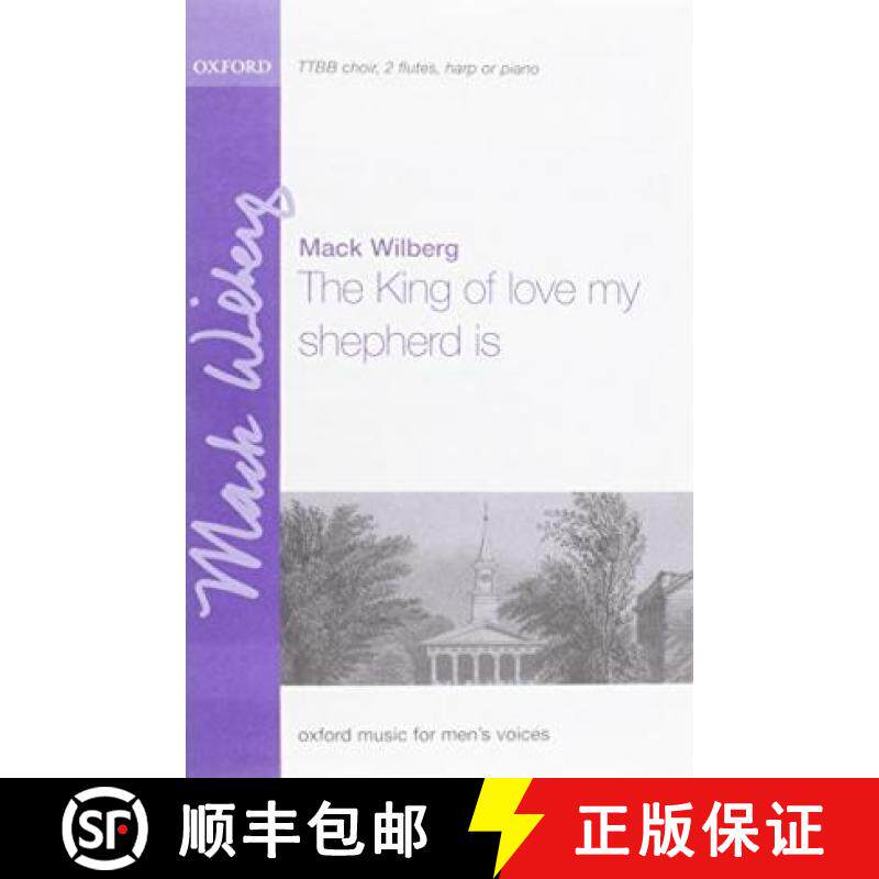 【3-4周达】king of love, my shepherd is: TTBB version [9780193862463]