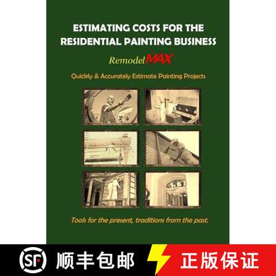 【3-4周达】Estimating Costs for the Residential Painting Business [9781329607835]
