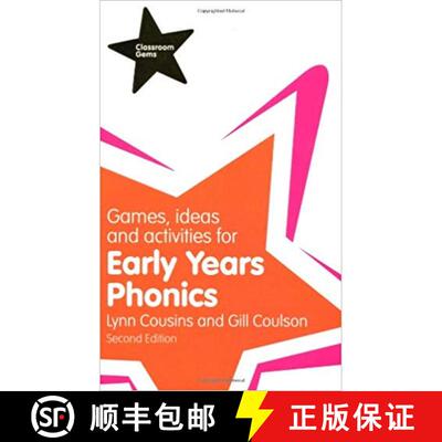 【3-4周达】Games, Ideas and Activities for Early Years Phonics [9781292000978]