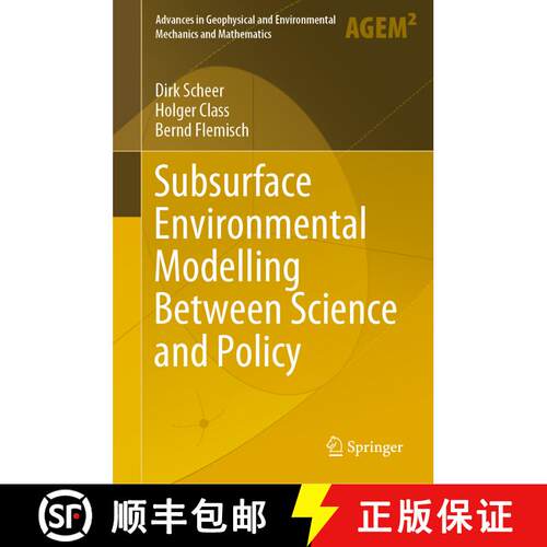 【3-4周达】精装 Subsurface Environmental Modelling Between Science and Policy [9783030511777]