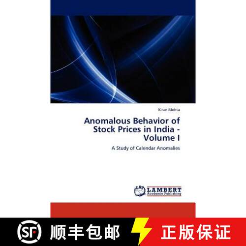 预订 Anomalous Behavior of Stock Prices in India - Volume I [9783659147166]