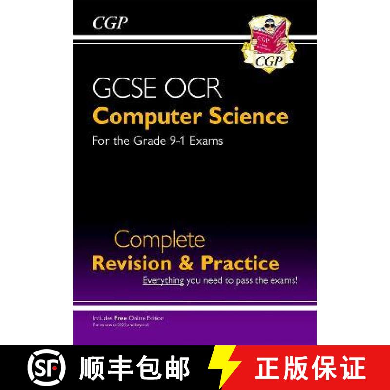【2-3周达】New GCSE Computer Science OCR Complete Revision & Practice includes Online Edition, Videos... [9781789085587]