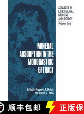【3-4周达】Mineral Absorption in the Monogastric GI Tract [9781468491135]