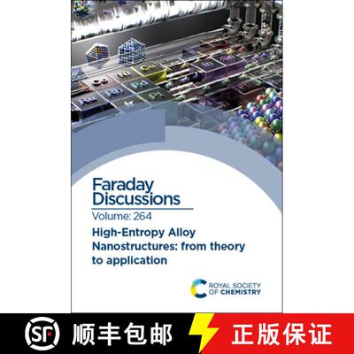 【3-4周达】精装 High-entropy Alloy Nanostructures : Faraday Discussion 264 [9781837070701]