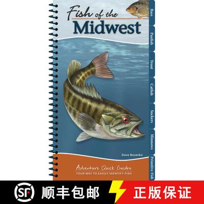 【3-4周达】Fish of the Midwest : Your Way to Easily Identify Fish [9781591935834]