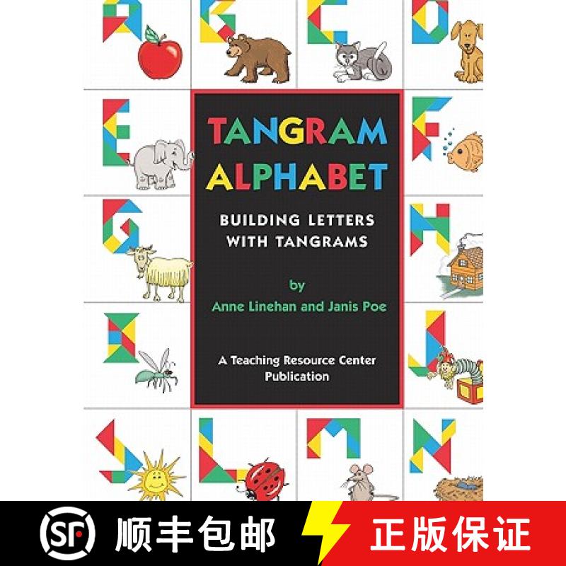 【3-4周达】Tangram Alphabet: Building Letters With Tangrams [9781567850451]