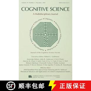 Special Advances Issue Prize 2004 and Theoretical Honoring App... Rumelhart Anderson 4周达 9780805894264 John