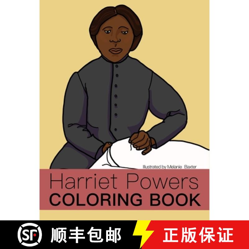 【3-4周达】Harriet Powers Coloring Book [9781953708076]