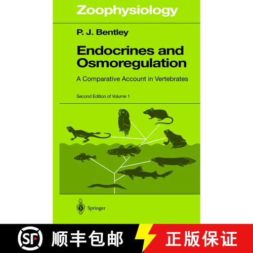 【3-4周达】精装 Endocrines and Osmoregulation : A Comparative Account in Vertebrates (Second Edition ... [9783540426837]