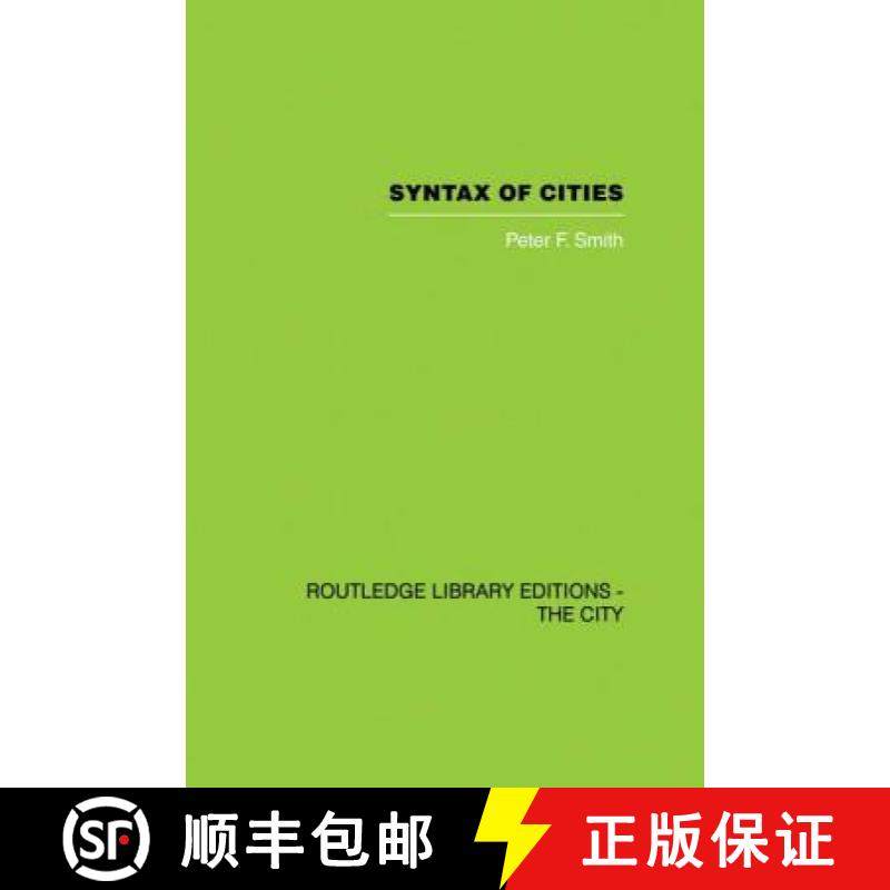 【3-4周达】SYNTAX OF CITIES RLEC [9780415853552]